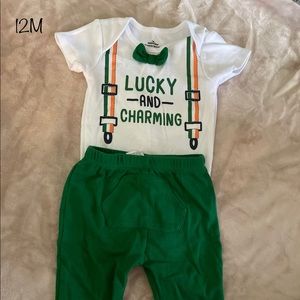 St Patrick’s day outfit and Onesie